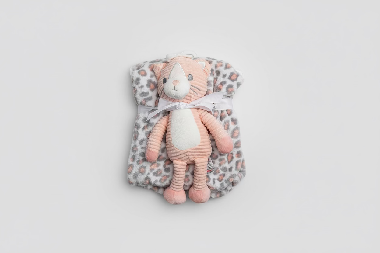 Cobija con Peluche de Apego