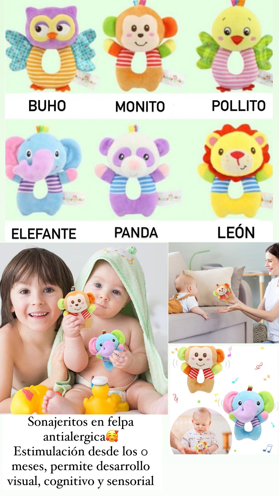 Sonajero bebe