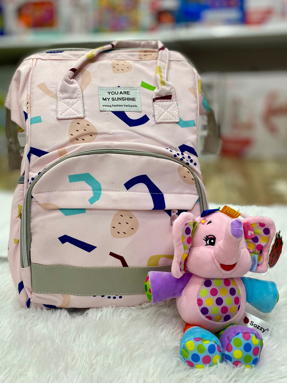 Pañalera tipo morral