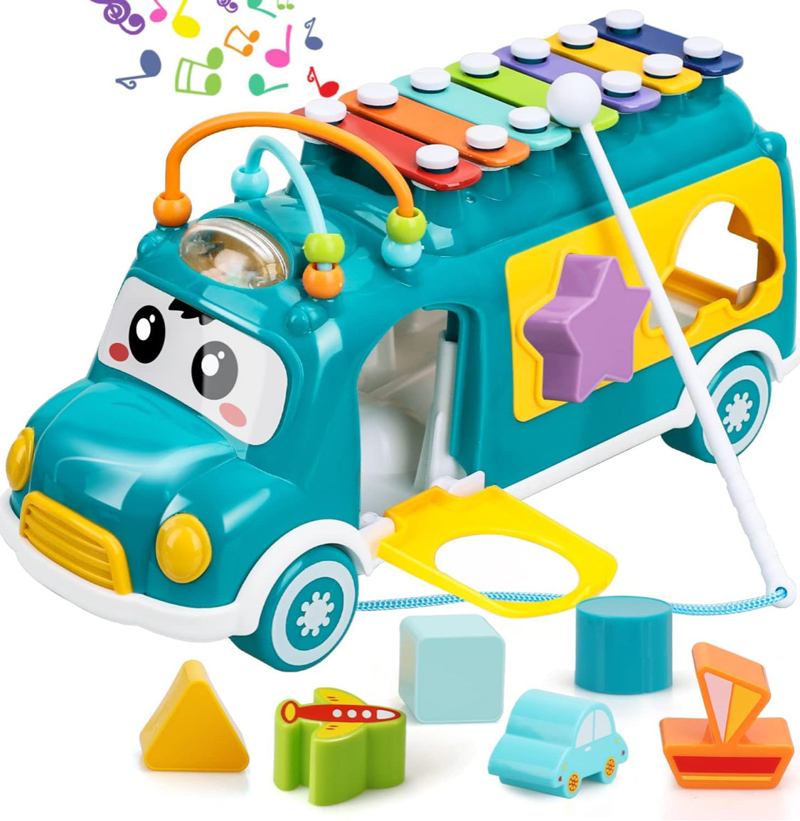 Autobus Xilofono musical didactico