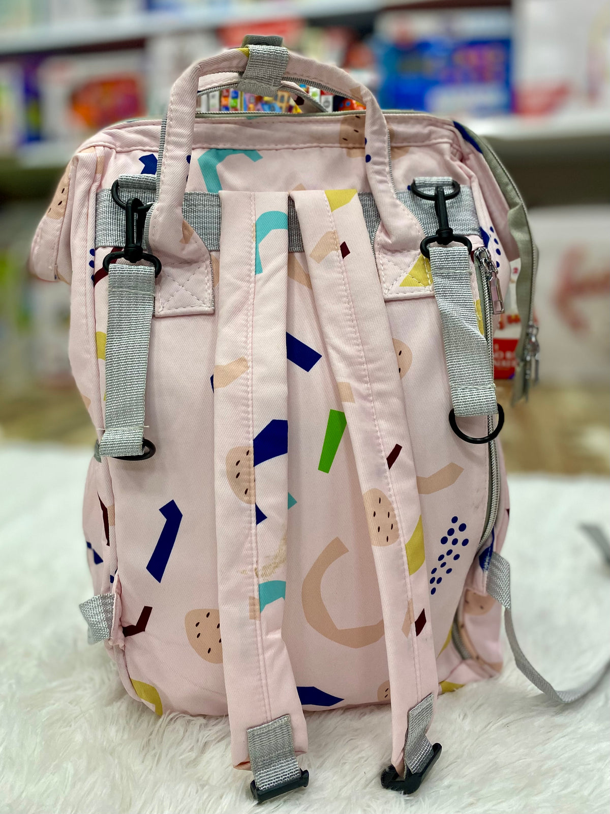 Pañalera tipo morral