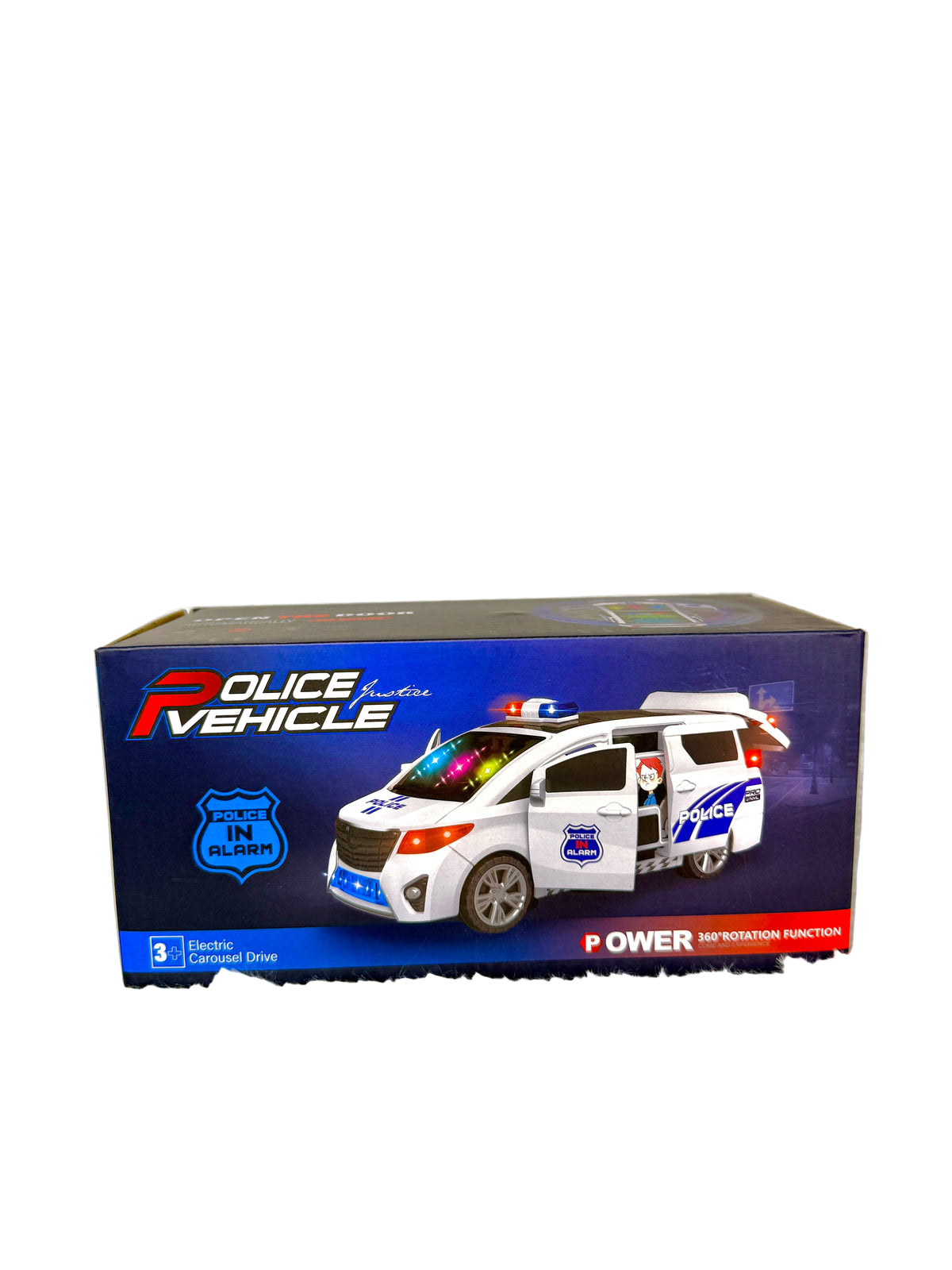Carro de policia Musical con luces
