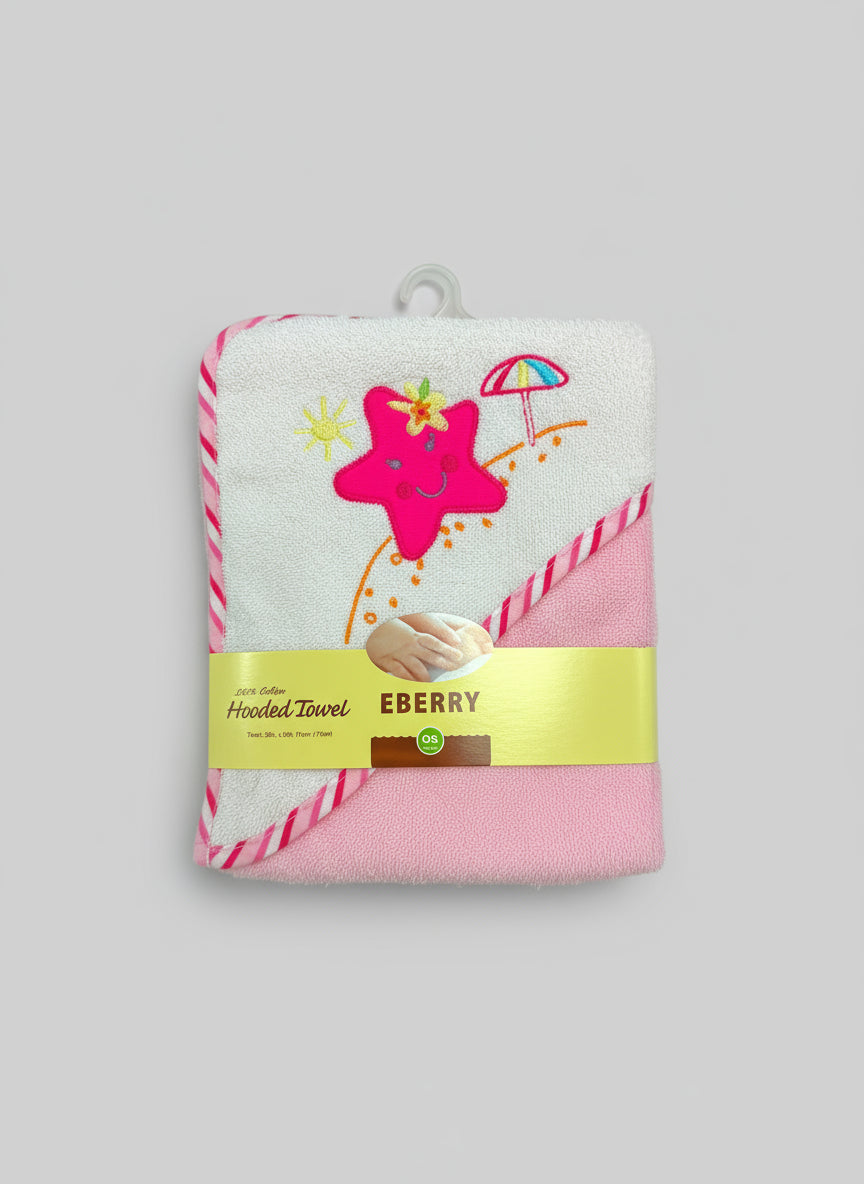 Toalla con Capucha Ultra Absorbente EBERRY