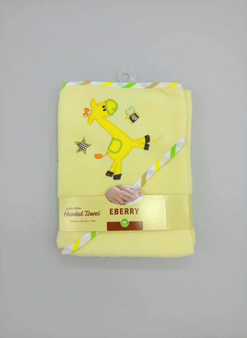 Toalla con Capucha Ultra Absorbente EBERRY