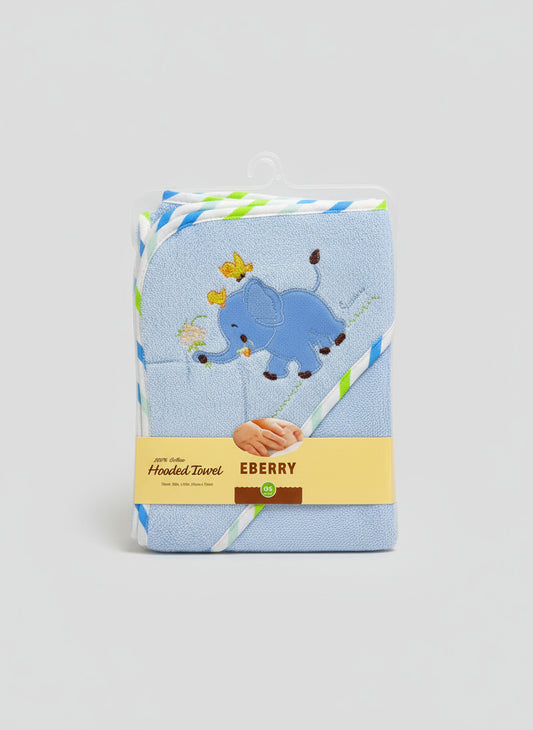Toalla con Capucha Ultra Absorbente EBERRY