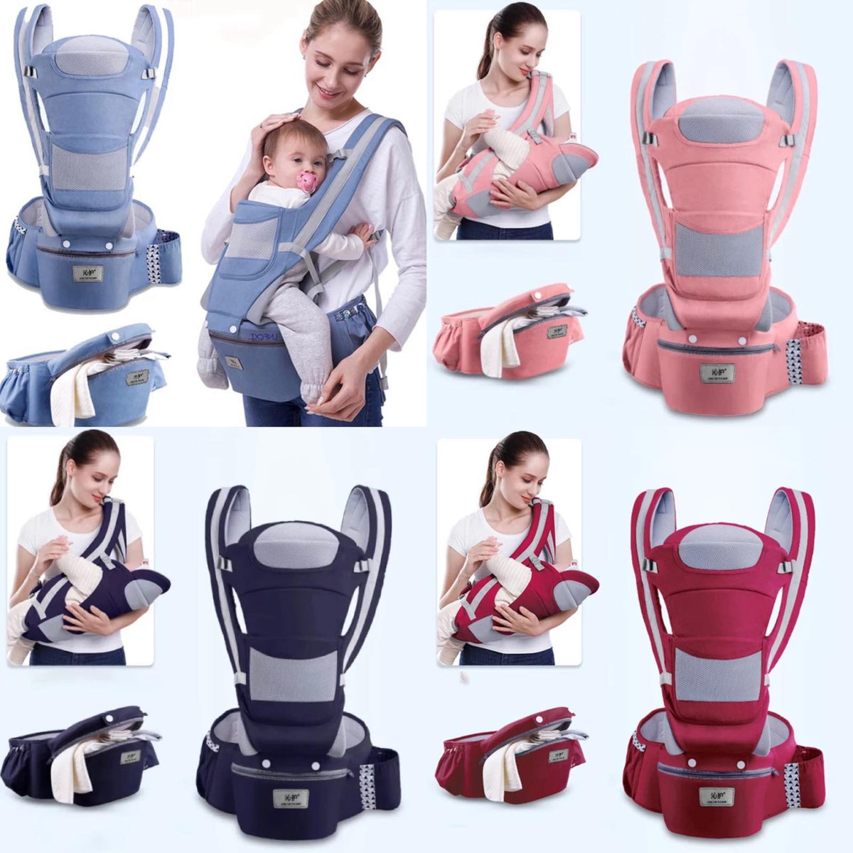 Cargador Ergonomico 3 en 1 Para Bebe