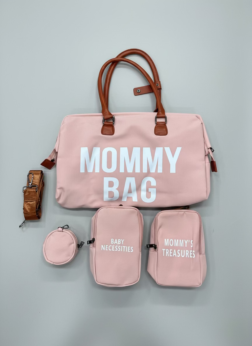 Pañalera con Accesorios Mommy Bag (tipo bolso)