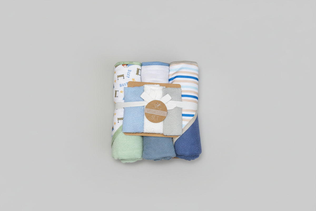 Set de Toallas con Babitas para Bebé – Pack x3