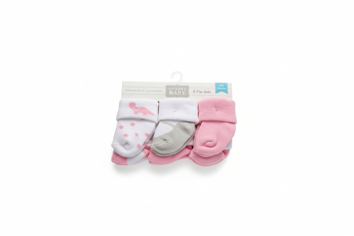 Pack x6 Pares de Medias para Bebé - Hudson Baby