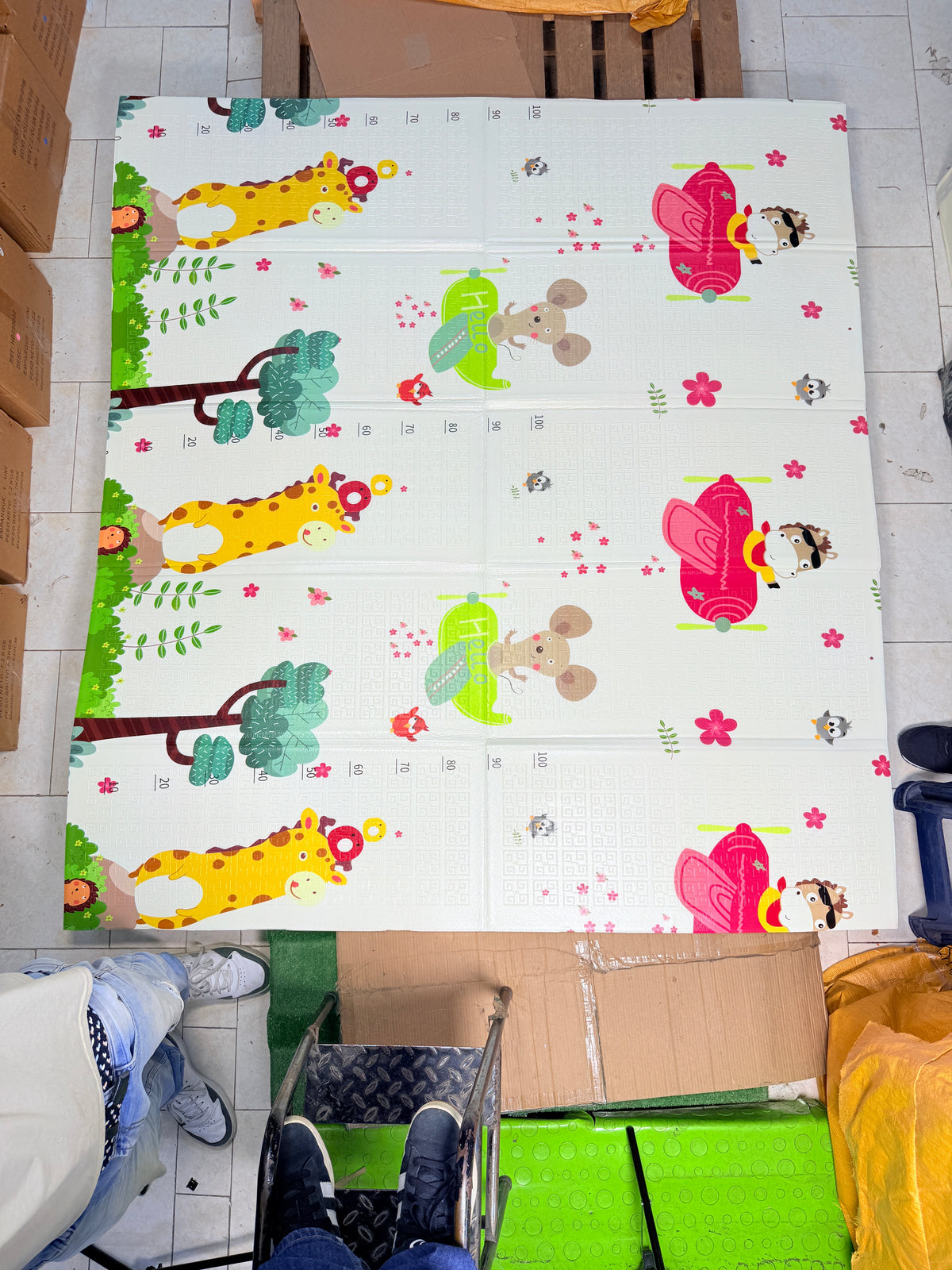 Tapete plegable Infantil de espuma