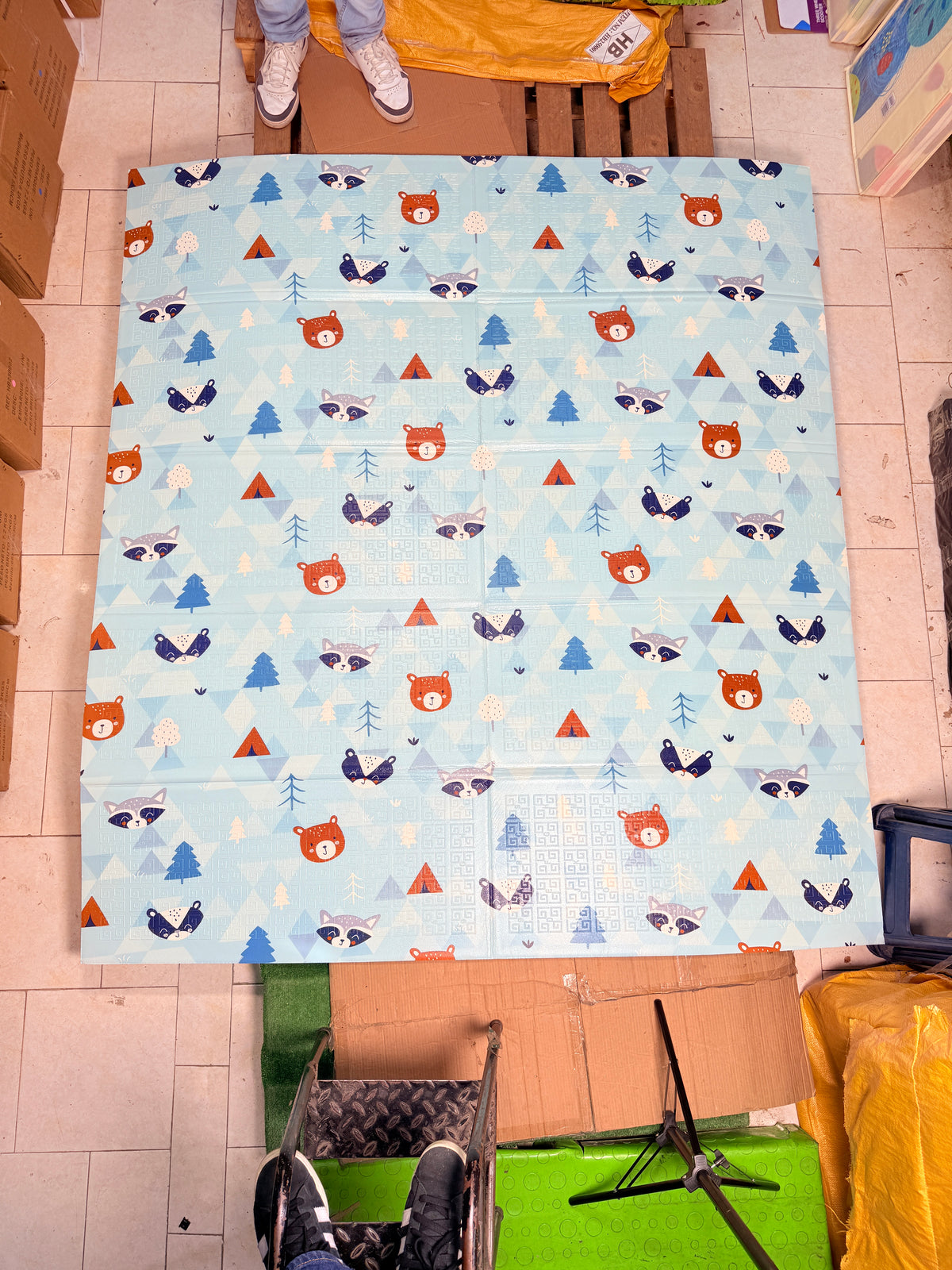 Tapete plegable Infantil de espuma