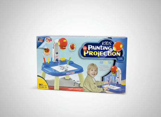 Tablero de Dibujo con proyector para Niños | Mesa Didáctica de Arte y Trazado