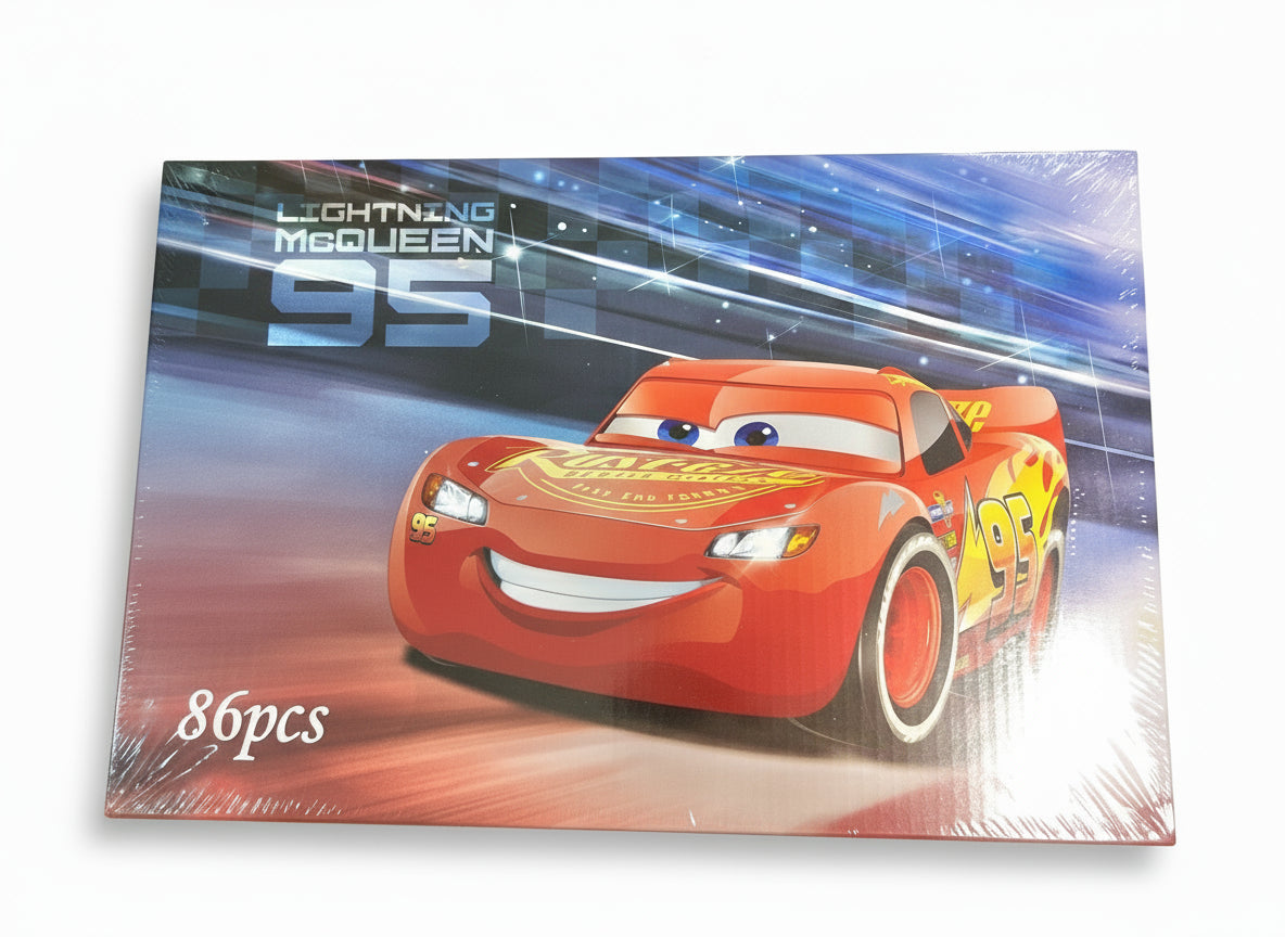Set de Dibujo y Pintura 86 Piezas con Estuche - Cars o Spiderman